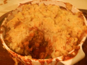 Lentil shepherds pie-cut