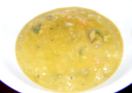 Creamy Cauliflower and Mushroom Soup