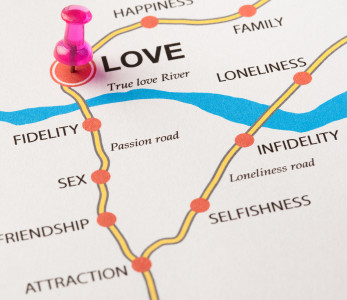 Finding love... when you don't have a map