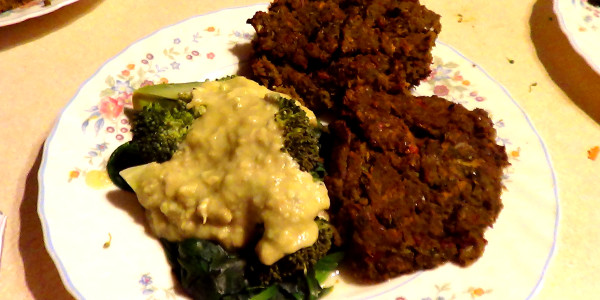Broccoli and Spinach with Tabasco-Lime Avocado Sauce