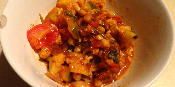 Carrot, Sweet Potato and Cauliflower Rogan Josh Curry