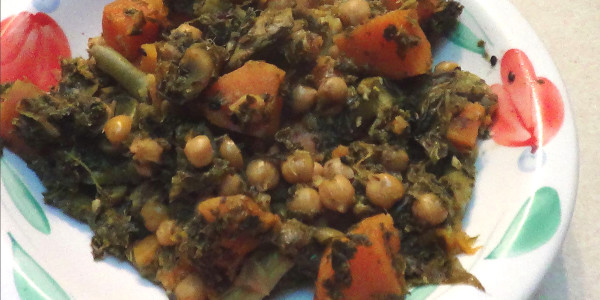 Sweet Potato and Kale Curry