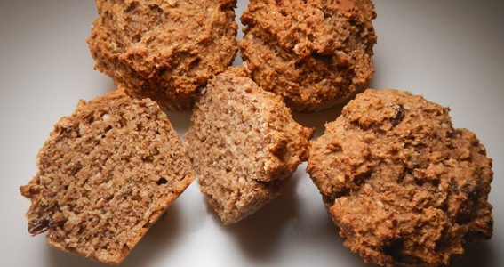 Apple Hemp Muffins