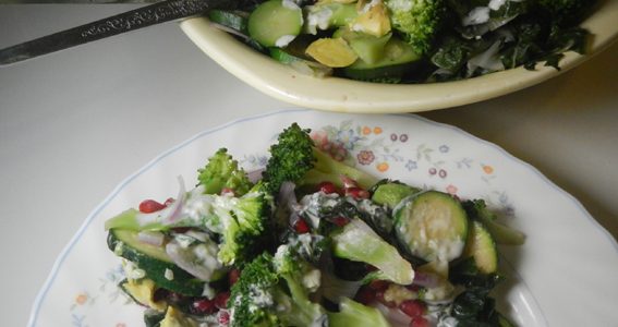 Middle Eastern-Inspired Warm Vegetable Salad