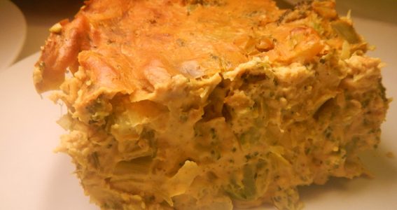Broccoli and Leek Quiche