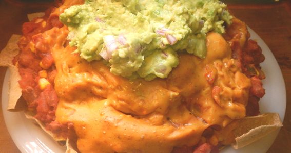 Vegan Nachos With the Works