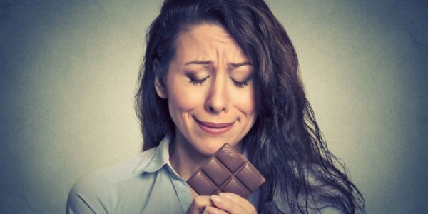 Stuffing food into a hole that isn't food-shaped