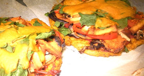 Polenta Pizzas