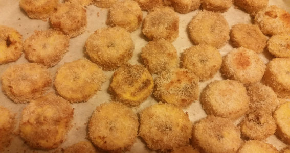 Caramelised Coconut Plantains