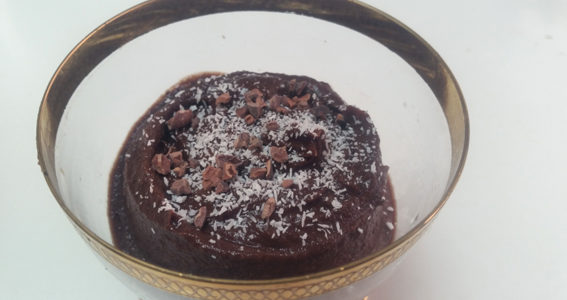 Carob-Bean Pudding