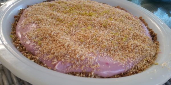 Lime and Coconut Cheesecake