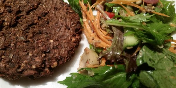 Mushroom Lentil Burgers
